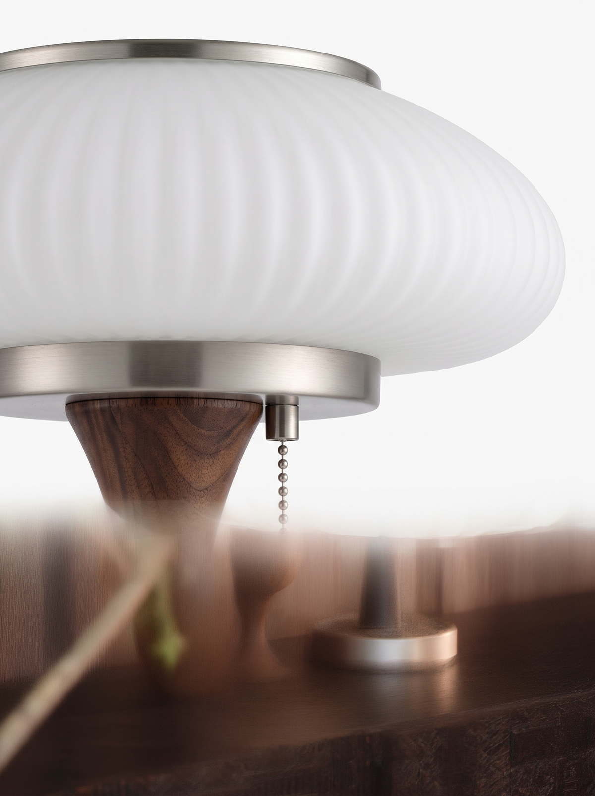 Brontea lamp material detail on white