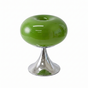 Louna vintage LED table lamp on a white background