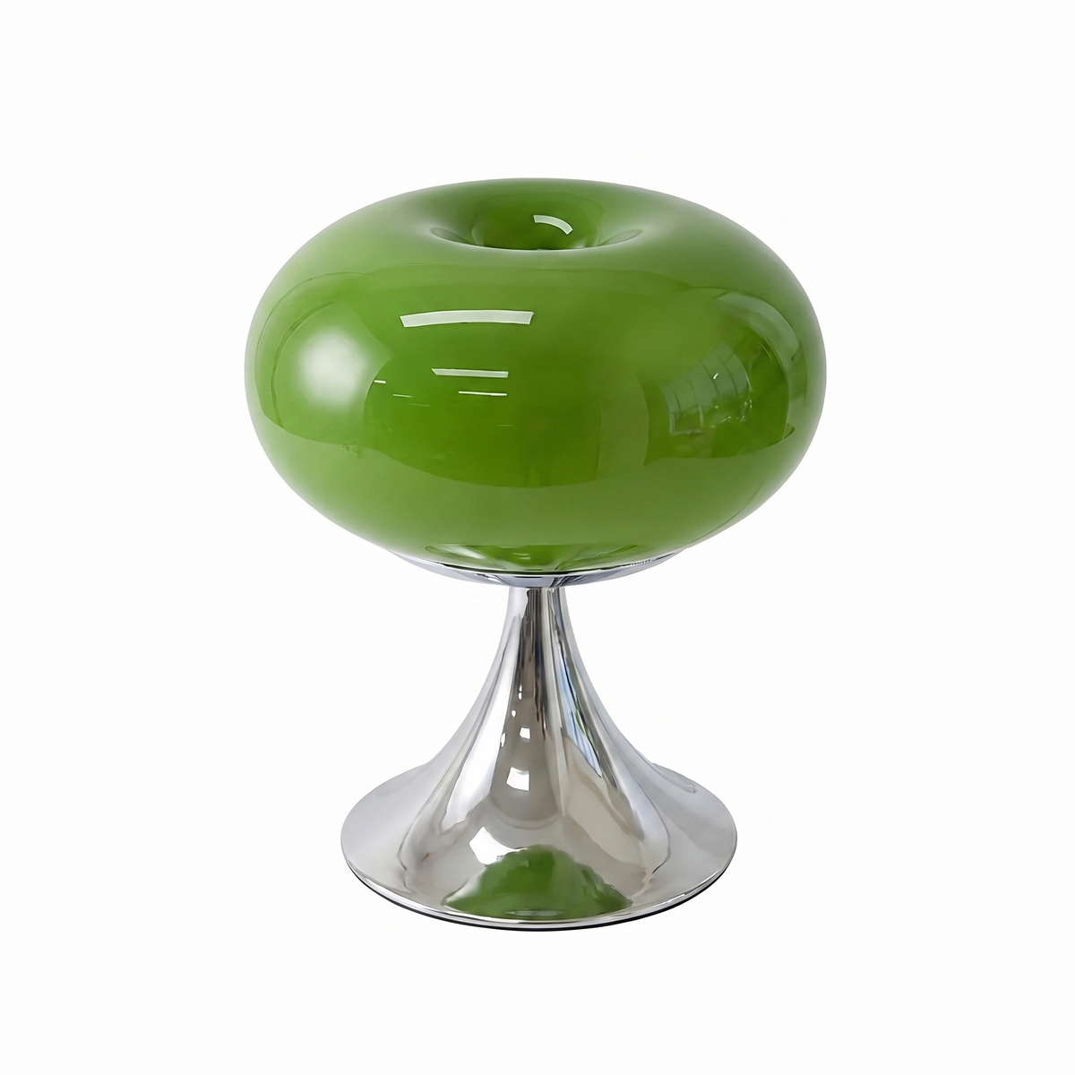 Louna vintage LED table lamp on a white background